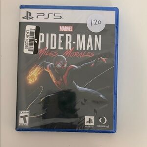 Sony PS5 Spider-Man: Miles Morales - Black and Red